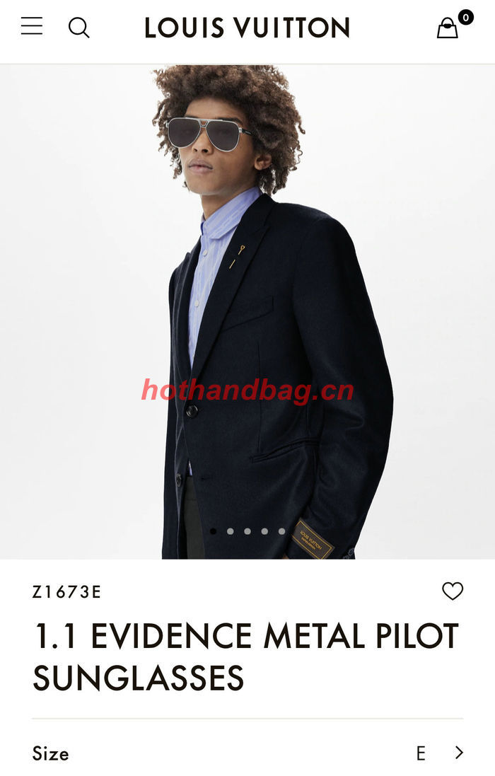 Louis Vuitton Sunglasses Top Quality LVS02440 Louis Vuitton Sunglasses Top Quality LVS02440